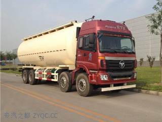 欧曼牌bj5313gfl xb型低密度粉粒物料运输车 产品技术参数