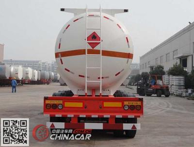 滁州运输公司引进XYZ9404GRY兴扬牌易燃液体罐式运输半挂车，提升安全与效率